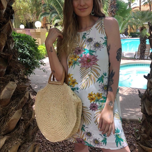 🆕 Finding Paradise Palm Dress - Picture 1 of 4